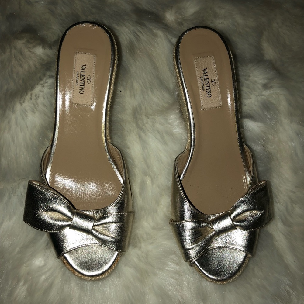 VALENTINO GARAVANI espadrille wedges